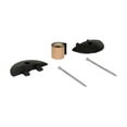 thumbnail image 1 of Vestil SBRY-CAP-A Rubber Heavy Duty Speed Bump Asphalt End Caps - Black, 1 of 1