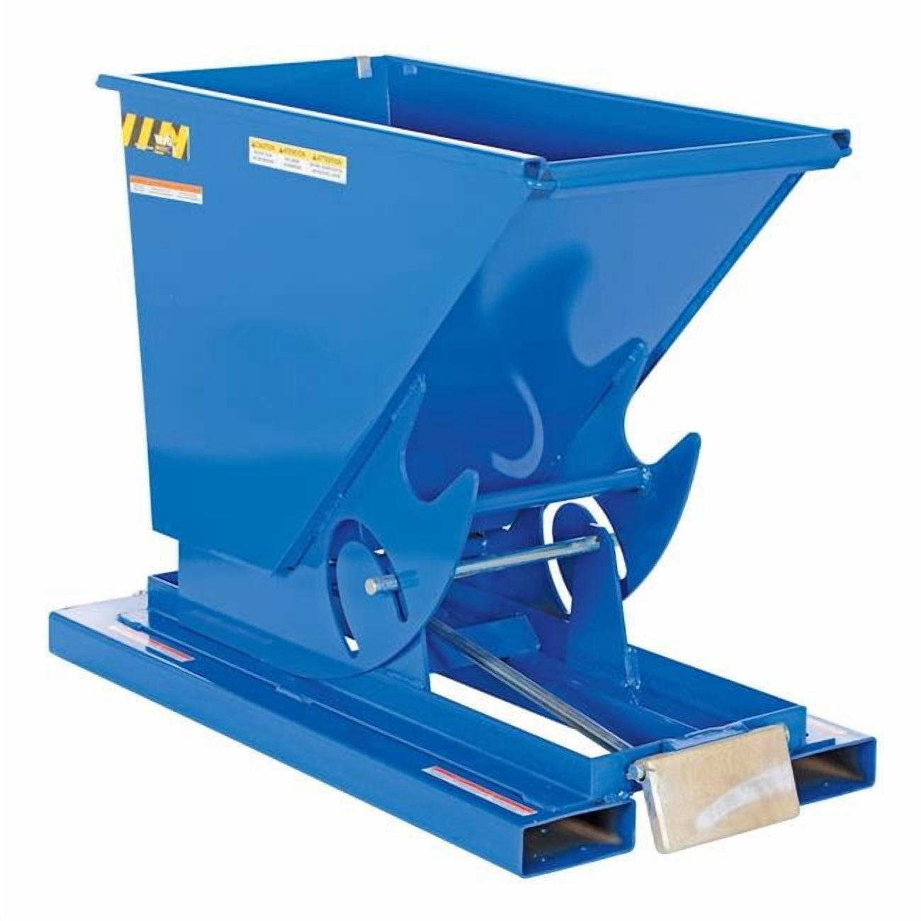 Vestil LBLK-D-33-MD Steel Medium Duty Self Dumping Hopper - 0.33 cu ...
