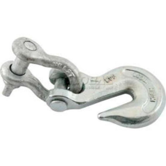 Vestil Manufacturing 984556 Forklift Tow Base Lifting Hook - HOOK-R-4 - Silver
