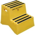 thumbnail image 1 of Vestil VST-2-Y Yellow 2 Step Polyethylene Step Stool, 1 of 1