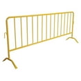 thumbnail image 1 of Vestil PRAIL-102-Y Yellow Barrier with Curved Feet, 1 of 1