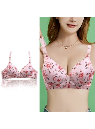Women's Comfortable and Sexy New Middle and Old Age Tank Top Style Large  Size Gathering Bra Bra (Beige, 36) at  Women's Clothing store