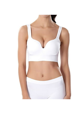 Xmarks Bra for Older Women Front Closure Back Support - Plus Size Women  Cotton Ultra Soft Cup,Everyday Sleep Bras,Front Closure Cotton Sports Bras  for