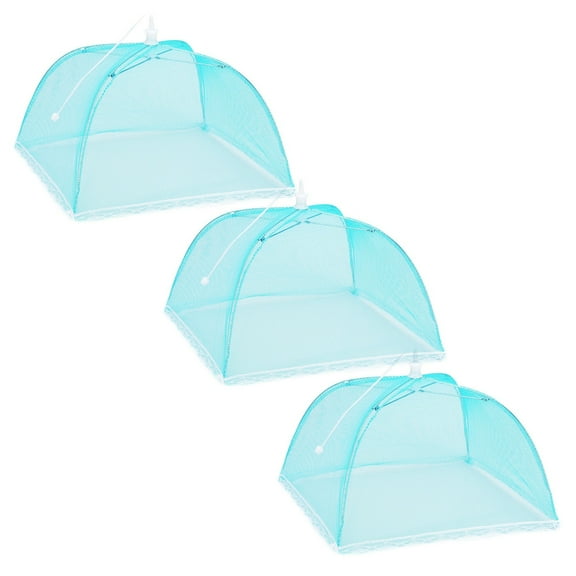 Vestitly 3 Large Up Mesh Umbrella Cover Dome Screen Picnic Net Food Tent Kitchen,Dining & Bar Food Storage