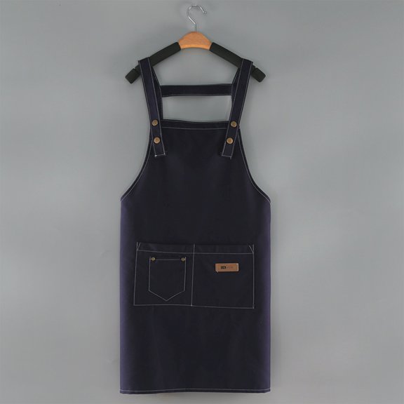 Vestitly Apron Sleeve All Pure Polyester Cotton Canvas Apron Advertising LOGO Printing Manicure Waist Home Kitchen Restaurant Work Clothes