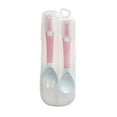 thumbnail image 1 of Vestitly Baby Spoon Can Be Bent To Eat Training Fork Spoon Set A, 1 of 3
