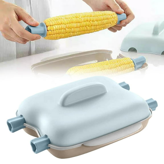 Vestitly Bakeware Microwave Corn Steamer Microwave Corn On The Cob Steamer Portable Corn Steamer With Lid And Handle Kitchen Cooking Tools Dishwasher Kitchen Quarters