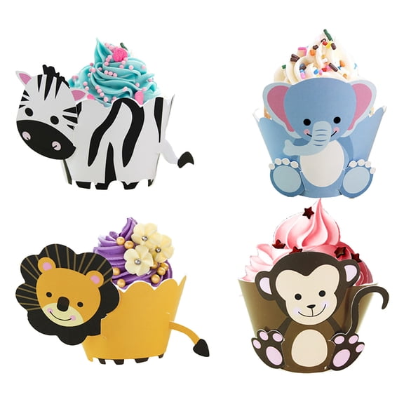 Vestitly Cartoon Dinosaur Animal Three-Dimensional Cake Border Cake Decoration A057 Animal