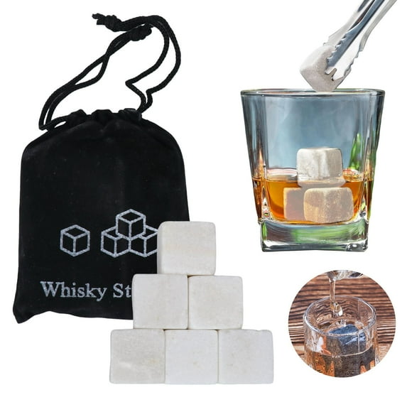 Vestitly Christmas Stocking Stuffers For Men Dad Husband Stones Gifts For Men Father Husband 6 Reusable With Sack