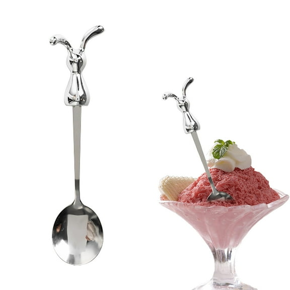 Vestitly Cute Animal Tableware Round Spoon