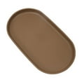 thumbnail image 1 of Vestitly Dessert Tray Grade Simple Style Smooth Edge Multipurpose Storage Tray Oval Storage Tray Dish Dinner Plate Kitchen, 1 of 7
