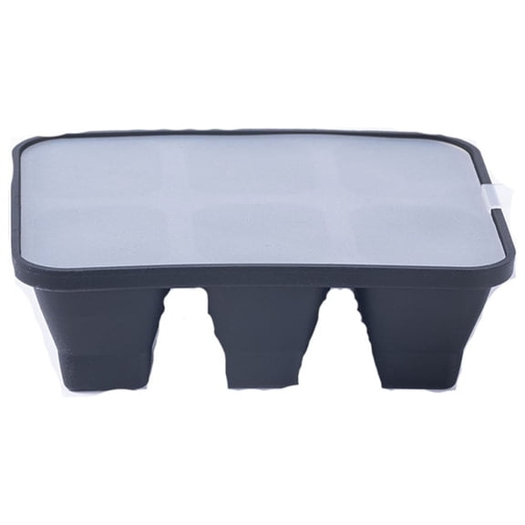Vestitly Foldable Ice Cube Trays Easy Release Silicone Flexibleice Cube Trays With Spill Removable Lid Certified And For Cocktail Freezer Stackable Ice Trays With Covers