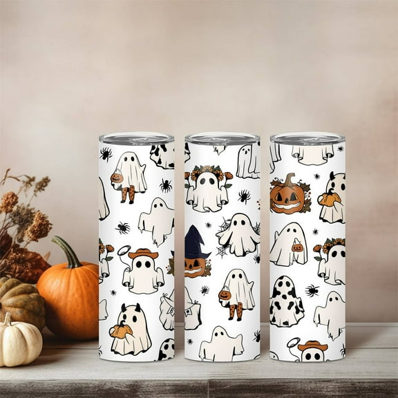 Vestitly Glass&Bottle Spectral Sipper: 20oz Insulated Straight Tumbler Perfect Car Cup High Style & Function