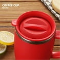 thumbnail image 1 of Vestitly Glass&Bottle Stainless Steel Tea Coffee Thermal Cup Range Travel Mug Insulated, 1 of 5