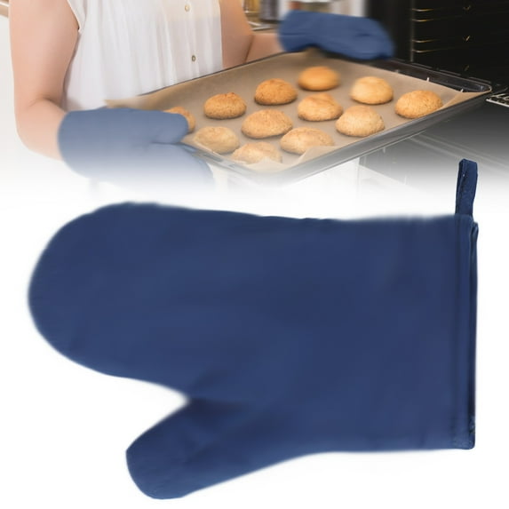 Vestitly High Temperature Thick Hot Insulation Microwave Oven Gloves Cooking Cotton Oven Kitchen Home Bakeware
