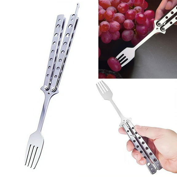 Vestitly Outdoor Portable Folding Fork B