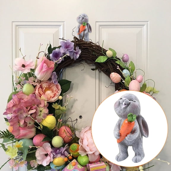 Vestitly Rabbit Resin Viscose Hook Free Punching Hook Kitchen Wall Tile Strong Paste No Traces Hanger