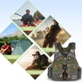 thumbnail image 1 of Vests,209 Flotation Vest Floatation Padded Superior Waistcoat Utility Padded Waistcoat Superior 209lb - Breathable Safety Waistcoat Breathable Padded Utility Vest Flotation Vest, 1 of 6