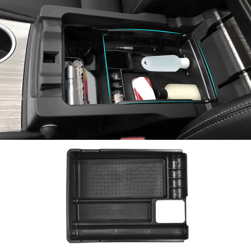 Vesul Center Console Organizer Storage Box Compatible with Nissan Rogue 2014-2020  Rogue Sport 2017-2021 Murano 2015-2022 ABS Insert Tray Organizer Glove  Pallet 