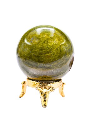 Vesuvianite Crystal Ball Sphere 1.5" Inches