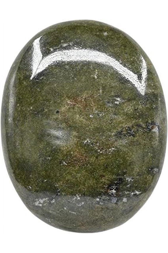 Vesuvianite Crystal Palm Stone
