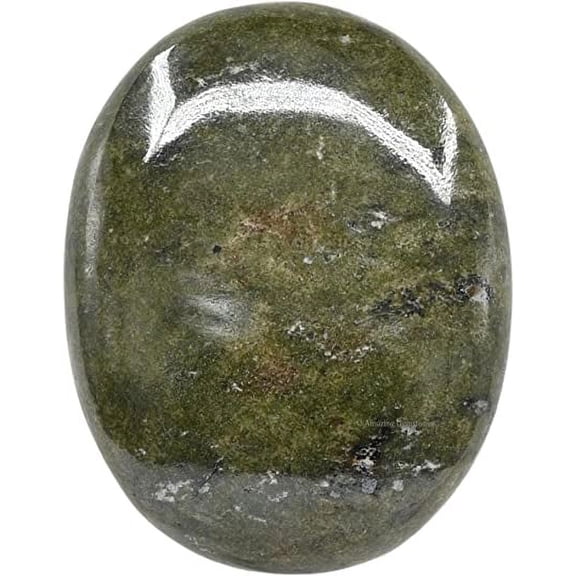 Vesuvianite Crystal Palm Stone