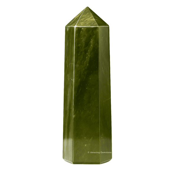 Vesuvianite Crystal Tower Obelisk Point (5.5" to 6" INCH)