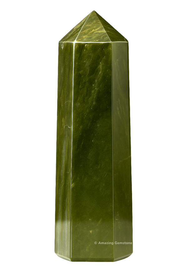Vesuvianite Crystal Tower Obelisk Point (5.5" to 6" INCH)
