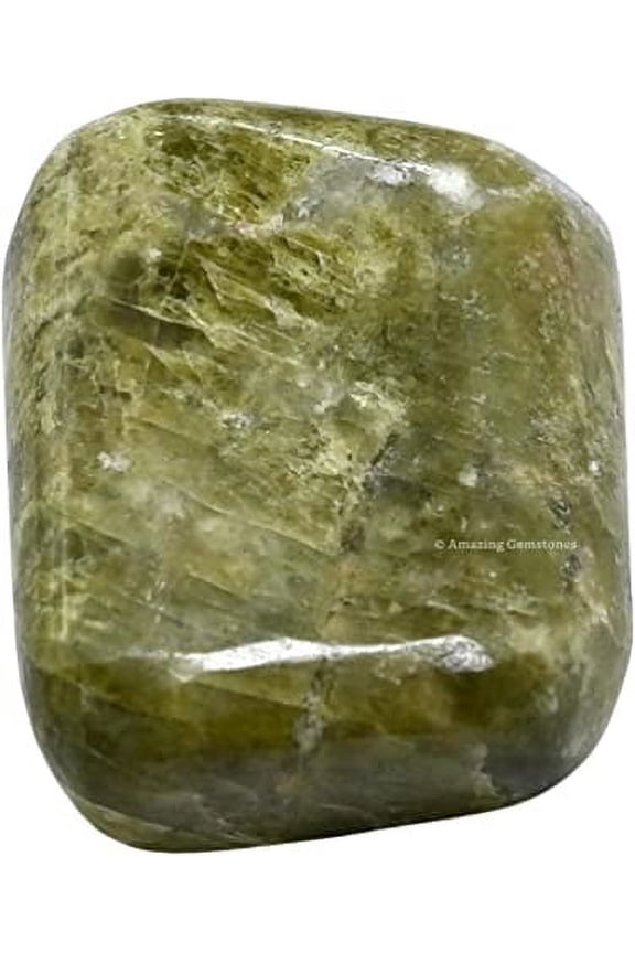 Vesuvianite Crystal Tumbled Stones Polished Rocks (1 OZ)