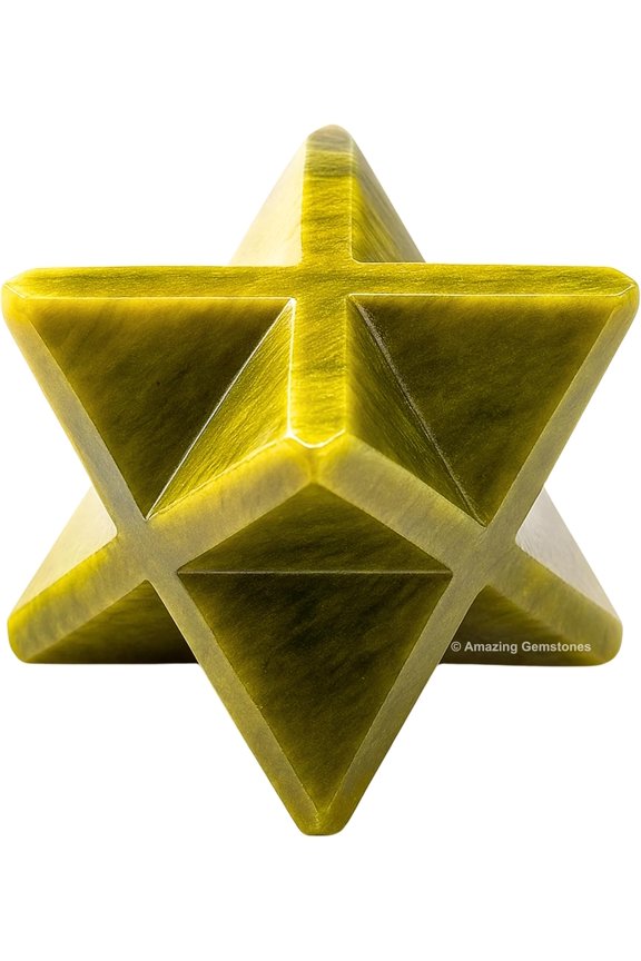 Vesuvianite Merkaba Crystal - 0.75 Inches