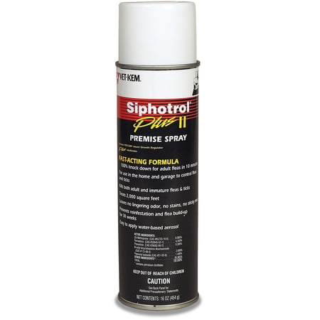 Vet Kem Siphotrol Plus II Premise Pest Control Spray Flea, 16-Ounce