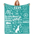 thumbnail image 1 of Vet Tech Gifts, Vet Tech Week Gifts Bulk, Vet Tech Appreciation Gifts, Best Veterinarian Gifts, Veterinary Technician Week Gifts Blanket 60"X50", 1 of 6