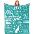 thumbnail image 1 of Vet Tech Gifts, Vet Tech Week Gifts Bulk, Vet Tech Appreciation Gifts, Best Veterinarian Gifts, Veterinary Technician Week Gifts Blanket 60"X50", 1 of 6