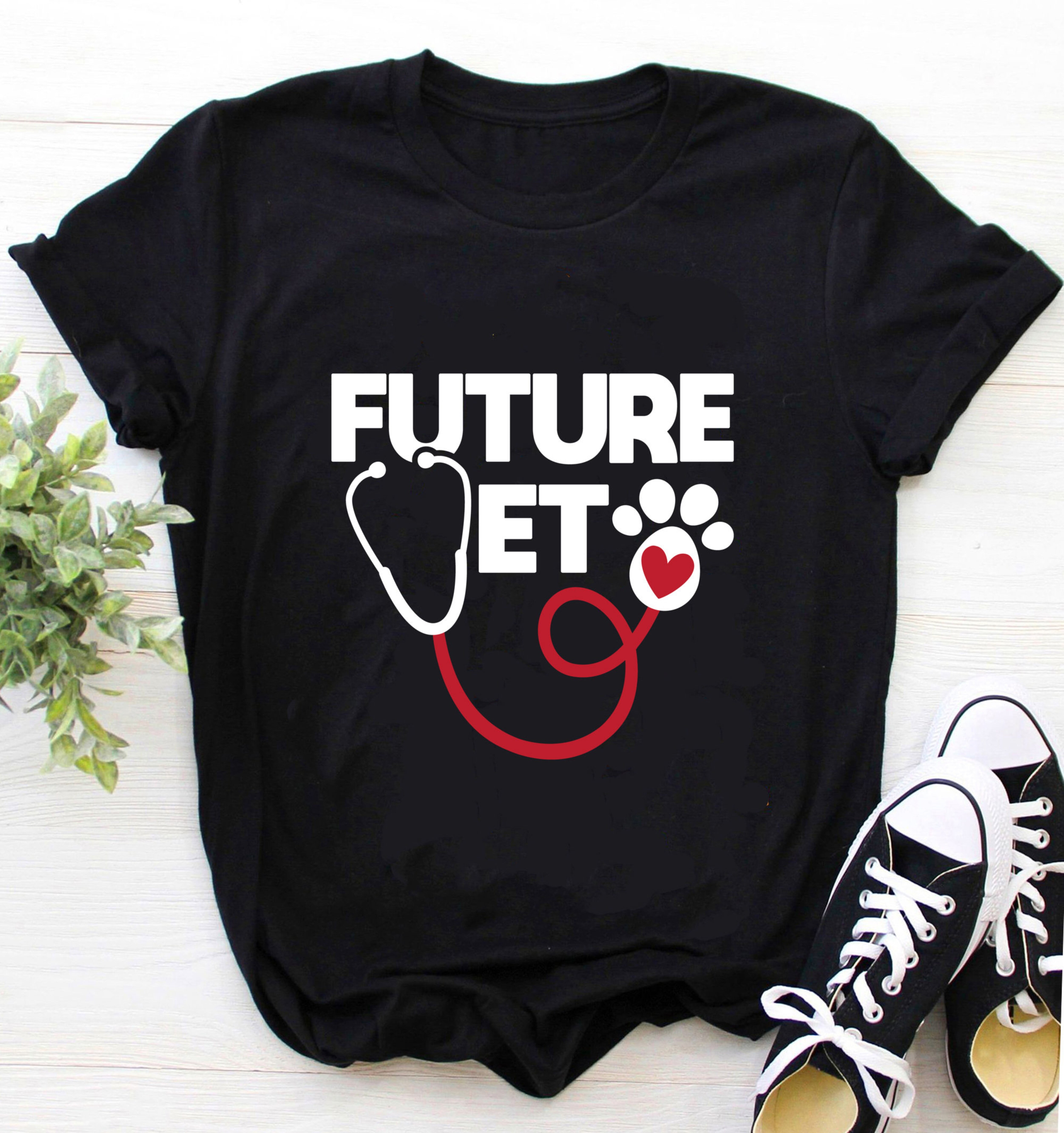 Future Vet Tech T-Shirt Veterinary Tech Students In School Future Vet Tech T-Shirt Veterinary Tech Students In School