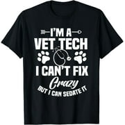 Vet Techs Unleashed: Essential Tee for Animal Health Pros - Pawsitively Perfect Gear for Your Passion!