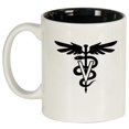 thumbnail image 1 of Vet Veterinarian Symbol Ceramic Coffee Mug Tea Cup Gift (11oz White), 1 of 1