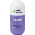 thumbnail image 1 of Vet Worthy Cat Calming Chews - Helps with Anti Aggression for Cats and Promotes Relaxation with L-Tryptophan & Chamomile - Aids in Cat Stress and Anxiety Relief During Travel & Fireworks - 60 ct, 1 of 3