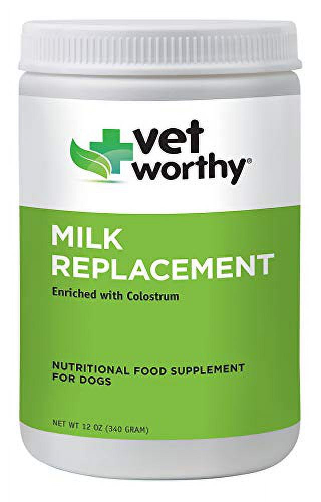 Vet Worthy Milk Replacement for Dogs (12 oz Powder)