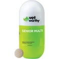 Vet Worthy Senior Multi Dog Multivitamins Chewable with Vitamin E for
