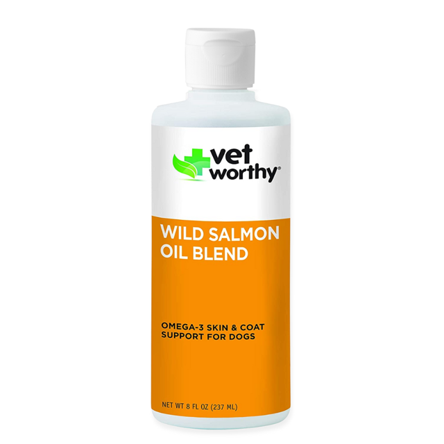 Vet Worthy Wild Alaskan Salmon Oil Blend for Dogs Dog Supplement to