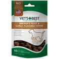 thumbnail image 1 of Vet's Best Brewer's Yeast and Garlic Chews for Healthy Skin and Coat - 60 Count, 1 of 7