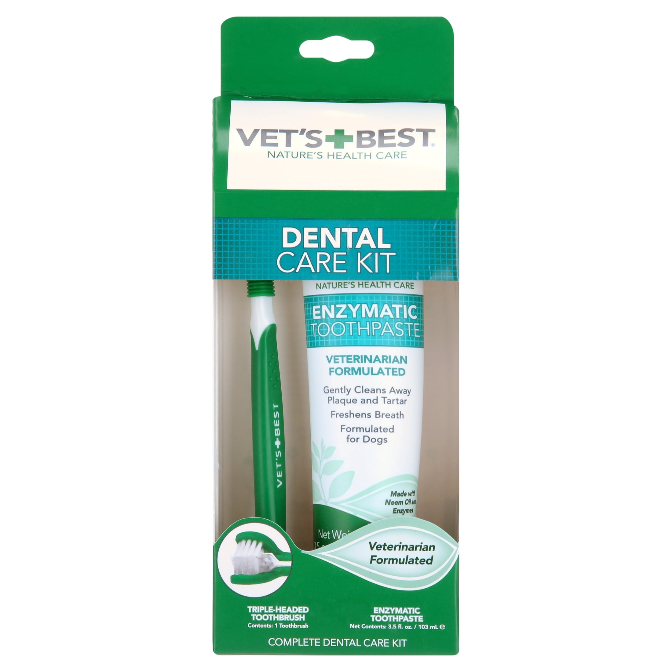 Vet's Best Enzymatic Dog Toothpaste and Brush
