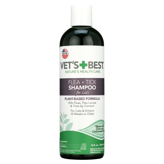 Vet's Best Flea & Tick Shampoo for Cats