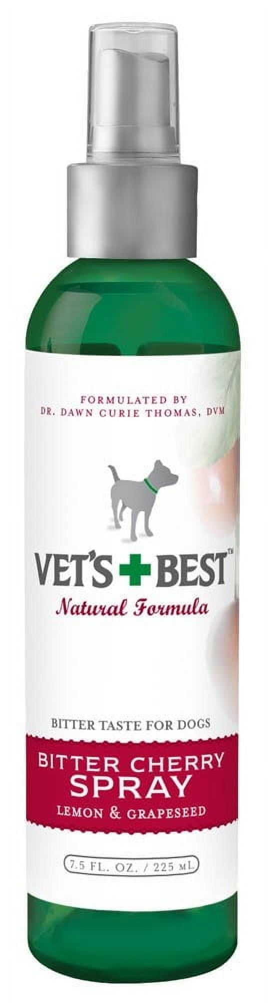 Vet's Best Natural Formula Bitter Cherry Spray for Dogs 7.5 oz