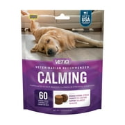 VetIQ Calming Support Supplement Soft Chews for Dogs 60ct 7.4oz