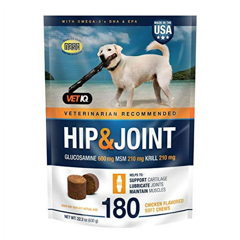 MOVOFLEX Joint Support Supplement for Dogs - Hip and Joint Support - Dog  Joint Supplement - Hip and Joint Supplement Dogs - 60 Soft Chews for Large
