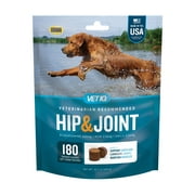 VetIQ Hip & Joint Supplement for Dogs, Chicken Flavored Soft Chews, 22.2 oz, 180 Count