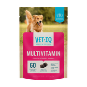 VetIQ Multi Vitamin Supplement for Dogs, Hickory Smoke Flavored Soft Chews, 7.4 oz, 60 Count
