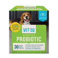 thumbnail interactive-video image 1 of VetIQ Probiotic Dog Supplement for Digestive Health, Powder Supplement, 30 Packets, 1 of 12