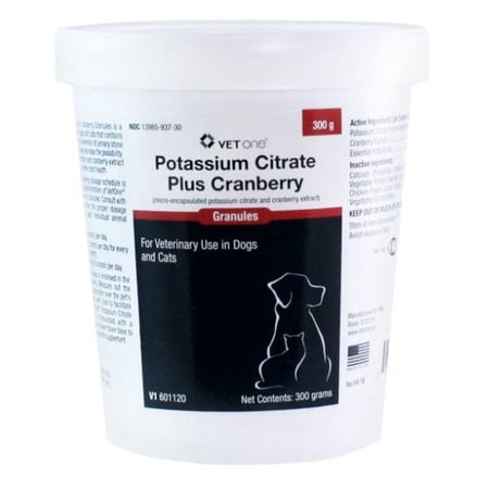 VetOne Potassium Citrate Plus Cranberry Granules (300 g)